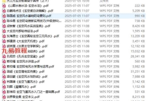 玄空风水相关合集36本pdf 百度云下载！