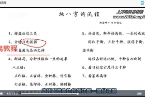 雲起学堂《四柱课程》28集视频 百度云下载！