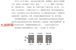 陈春林2025版梅花心易学习笔记100页pdf 百度云下载！