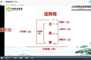 正严讲《仓颉运程学高级班》21集视频 百度云下载！