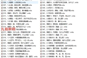 天下无疾 中医入门100讲录音 百度云下载！