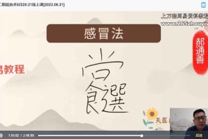 郝通善《茅山第二期祝由术6月20.21线上课》直播1集视频 百度云下载！