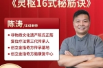 陈涛灵枢解筋16术视频27集 百度云下载！