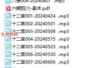 杨国正2025年十二宫六亲班 音频+资料pdf 百度云下载！