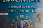 《盲派命理高维玄机布局》清娟盲派高阶实战技法.pdf 197页 百度云下载！